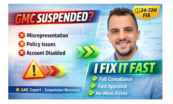 fix google merchant center suspension misrepresentation and policy issues fast