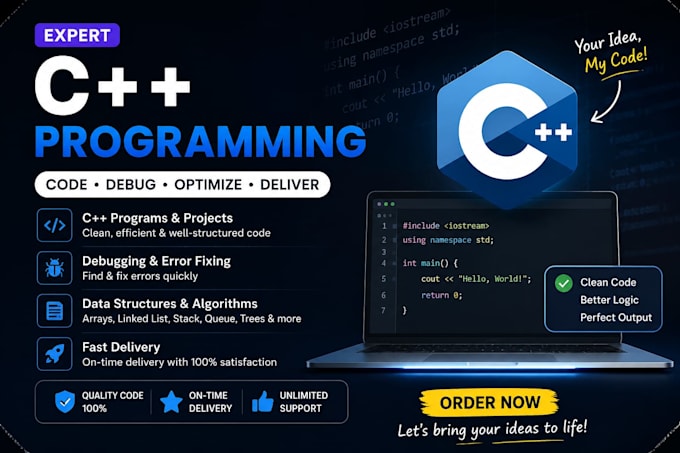 do c and cpp programming assignments, projects and pf tasks