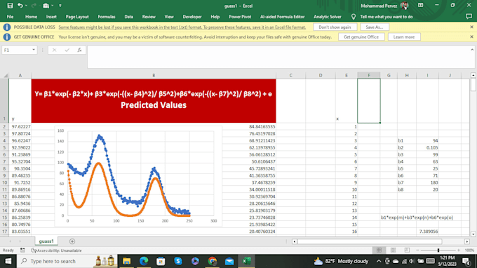 do excel data analysis and research