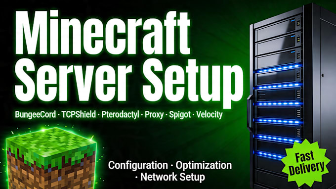 configure and deploy your minecraft server or minecraft network