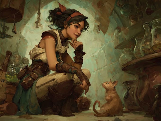 dnd character art and dnd character art