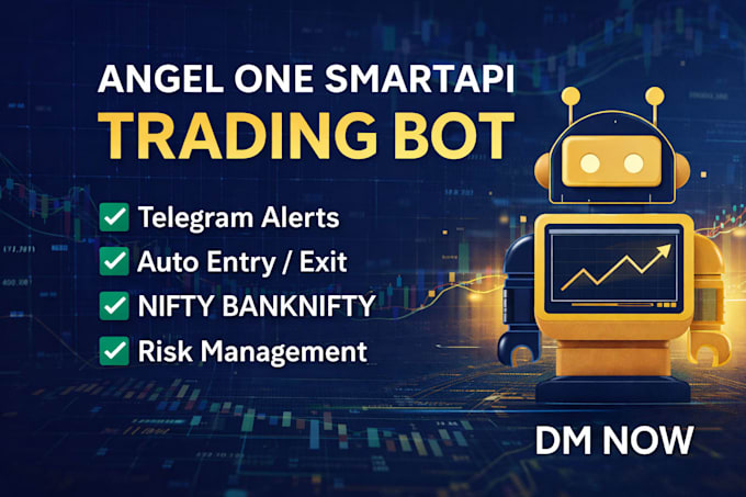 build angel one smartapi trading bot with telegram alerts