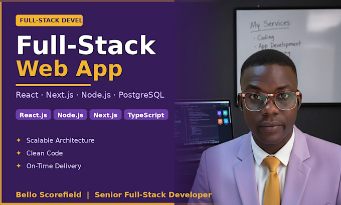 build a full stack web application with react,nextjs and nodejs