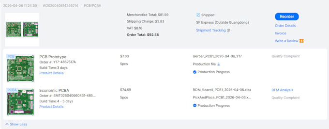 do pcb and pcba manufacturing sourcing support with bom and gerber review