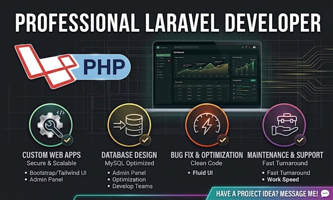 Build, fix, or customize your laravel php web application by ...