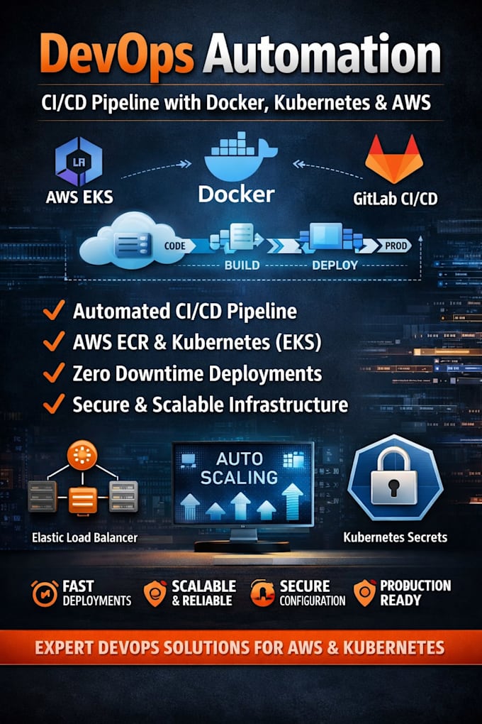 do kubernetes, docker, terraform, git, jenkins, infrastructure automation, obser