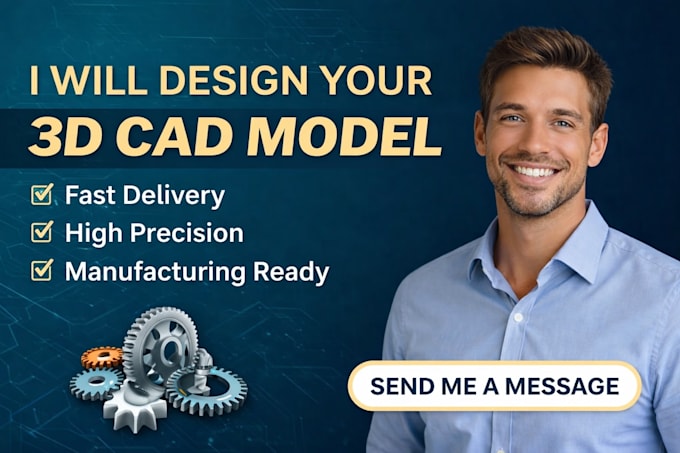 Do 3d cad model mechanical and industrial product design ready for ...