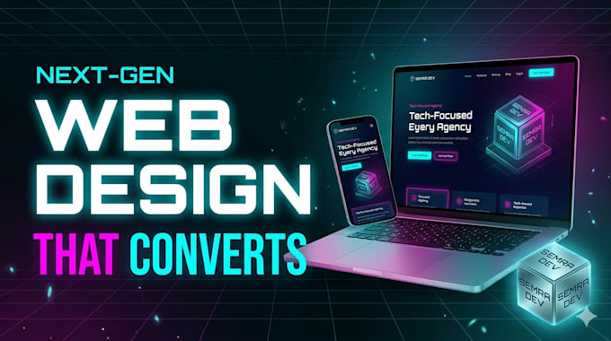 build a modern responsive website with interactive animations