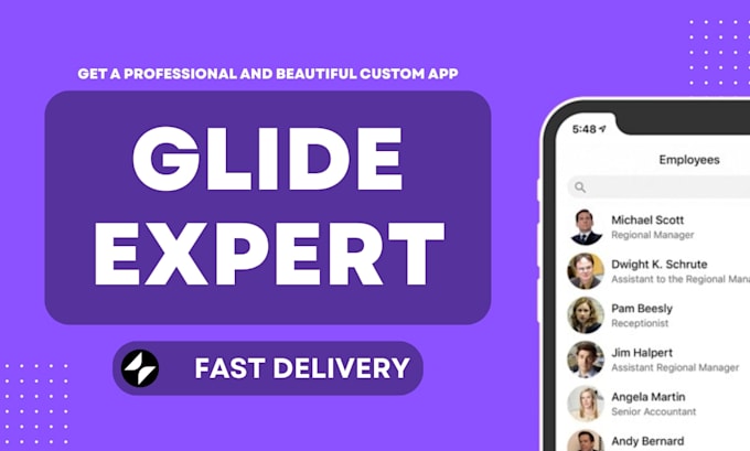 glide expert, glide app, glide development, glide automation, app development