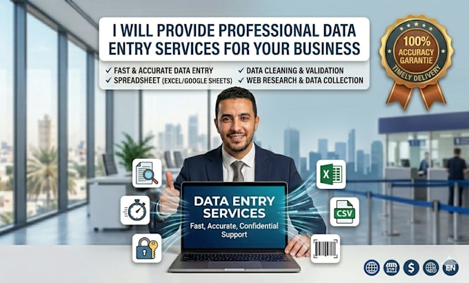 do financial data entry, organize excel reports and clean your data