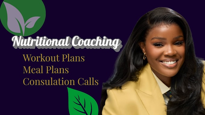 create a custom diet nutrition meal plan for you