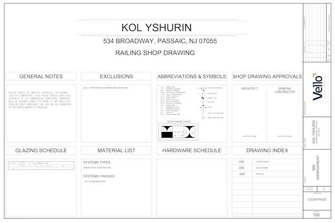 create professional glazing shop drawings and curtain wall details