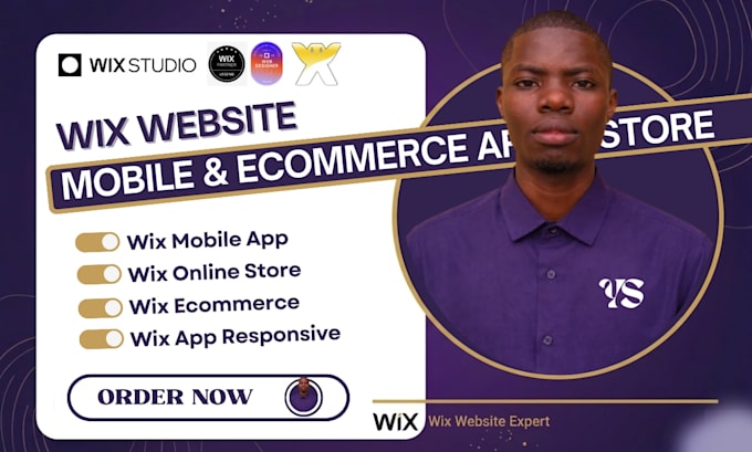 build wix website wix mobile app wix ecommerce store website for ios and android