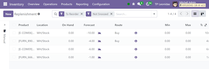 odoo accounting and bookkeeping setup