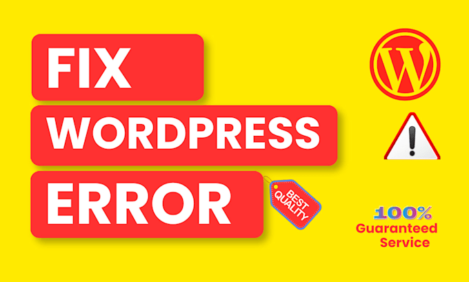 fix wordpress error and do professional wordpress bug fix