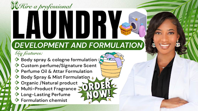 make detergent, soaps, laundry, household, and toiletry products formulation