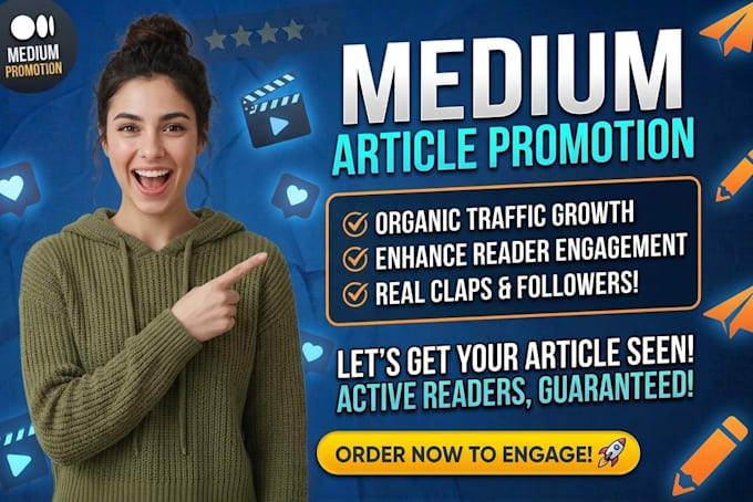 promote your medium article for organic traffic and reader engagement