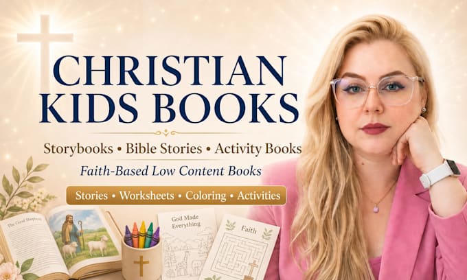 write christian children storybooks bible stories and kids low content books