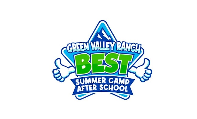 make summer camp logo with after school program