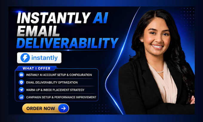 setup instantly ai email deliverability SMTP  smartlead ai cold email campaign