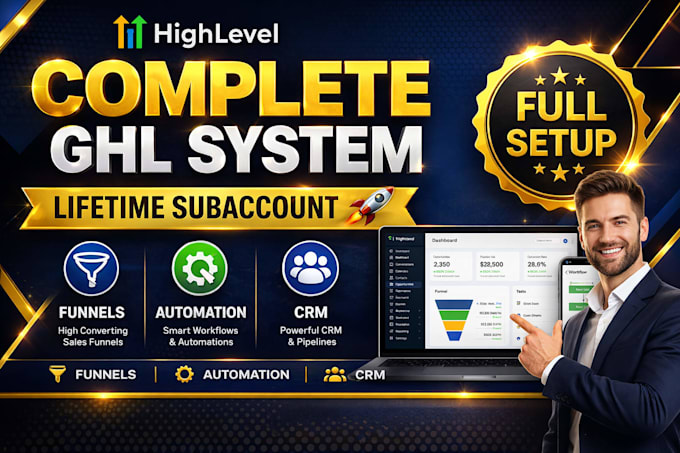 setup gohighlevel ghl CRM