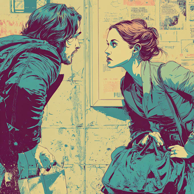 design custom comic book art for your story or script