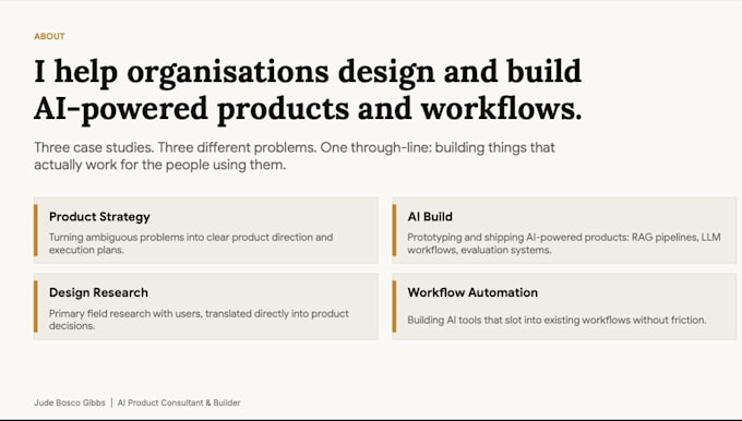 be your ai product manager