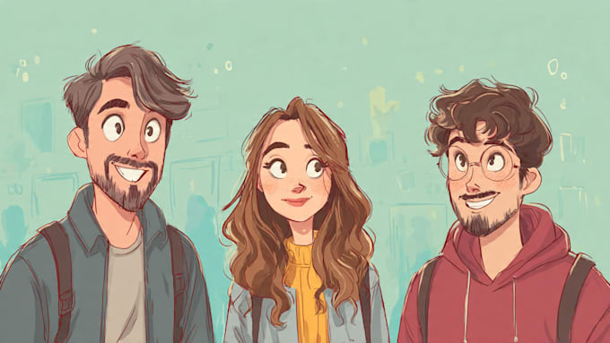 draw your cartoon illustration