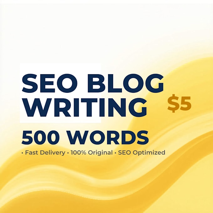 write SEO friendly blog posts and articles