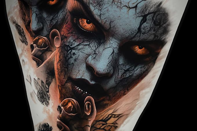 design custom tattoo illustration