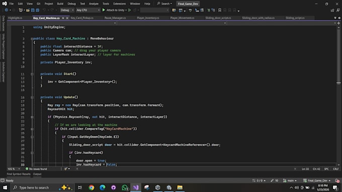 develop a 2d or 3d unity game