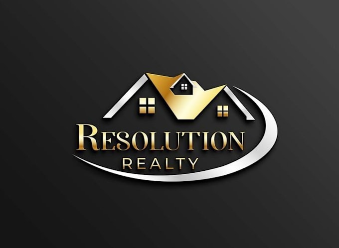 design real estate, property logo with complete branding kit