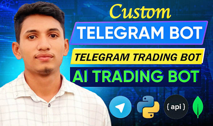 create a professional custom telegram bot with all features