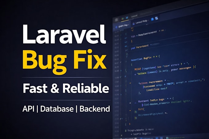 fix laravel bugs, errors, and issues fast