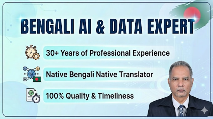 be your bengali ai and linguistic expert