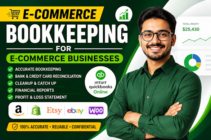 be your amazon bookkeeper,accountant,ecommerce assistant
