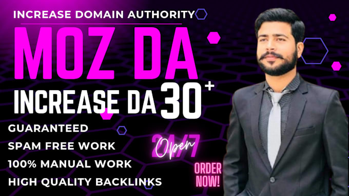 increase moz domain authority da 30plus