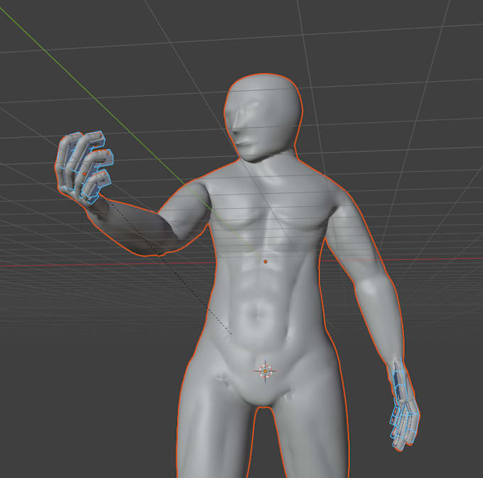 rig a model in blender