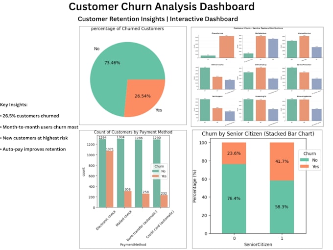analyze data and build dashboard using python and excel