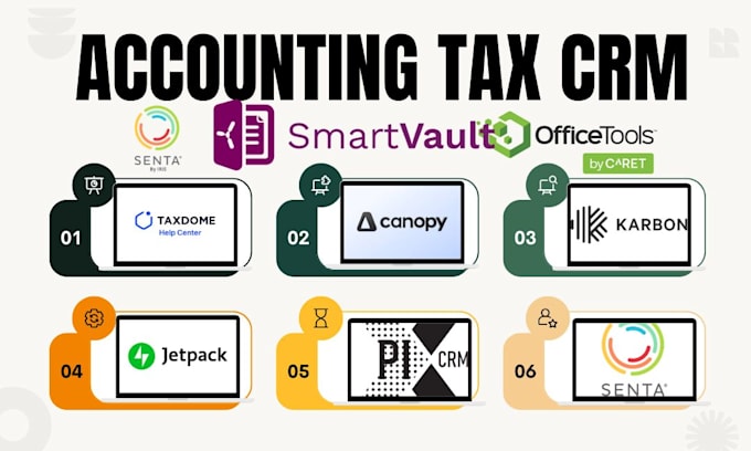 setup taxdome canopy tax karbon jetpack smartvault officetools senta pixie crm