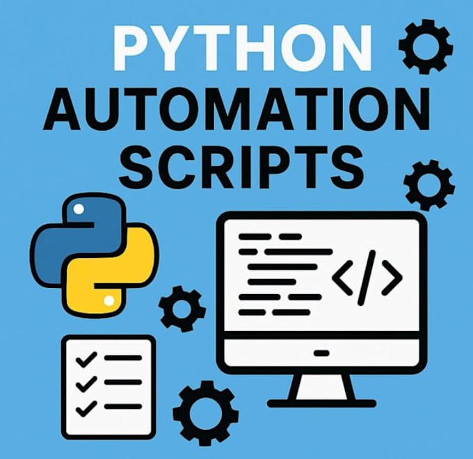 write a simple python script to automate your task