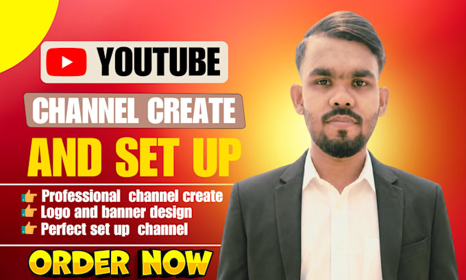 create and set up  a perfect youtube channel