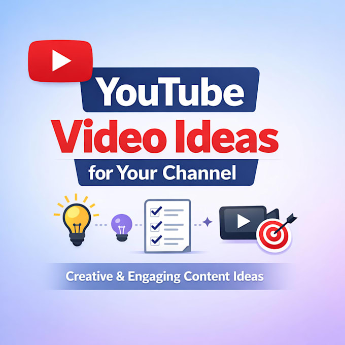 give you creative youtube video ideas for your channel