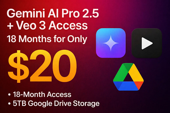 help you to get gemini pro with 5tb storage for 18 month