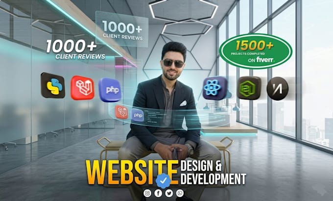 build websites, websites development, front end developer, full stack developer