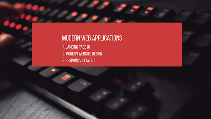 create modern responsive websites using react js