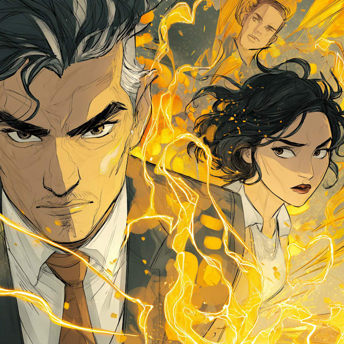create comic book and custom illustrations