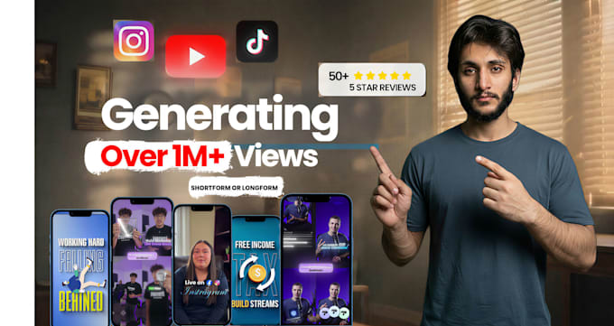 edit high retention shortform videos for brands ,creaters