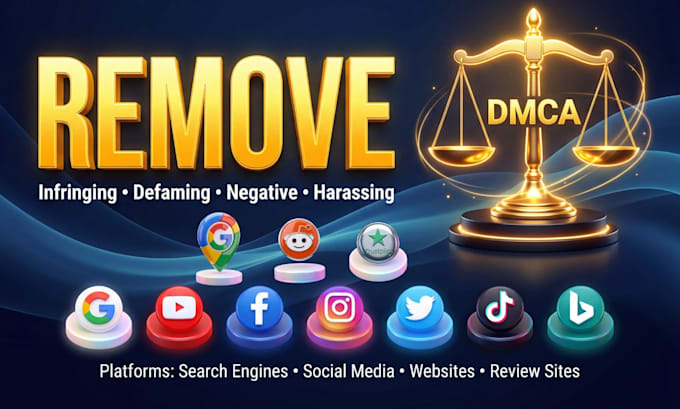 delete false,bad,unwanted,negative, and defaming articles from google using dmca