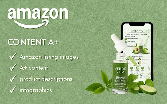 design professional amazon a plus content and product graphics